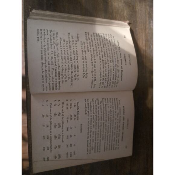 Strayer- Upton Arithmetics Middle Grades by George Drayton Strayer, 1928 HC - Picture 6 of 6